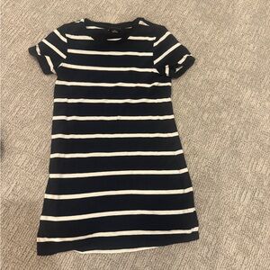 Sanctuary Black and White Striped Mini Dress